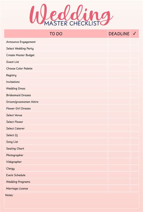 Wedding Planning Binder Templates