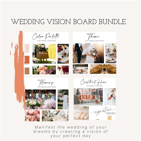 Wedding Vision Board Template