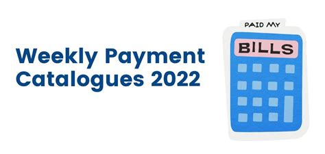 Weekly Payment Catalogues With No Credit Check