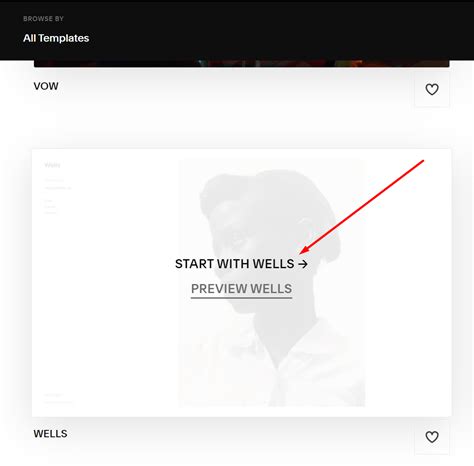 Wells Squarespace Template