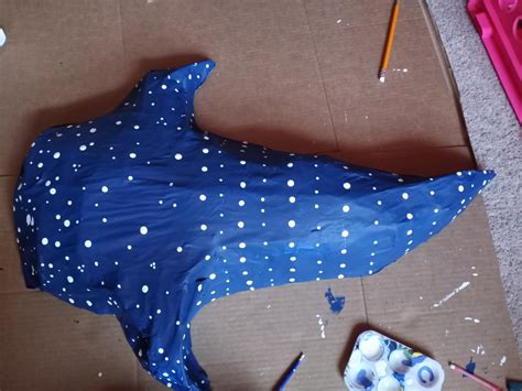 Whale Shark Cardboard Template