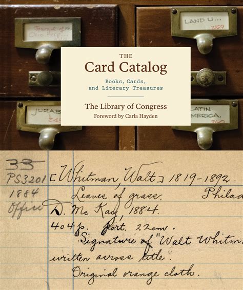 What's A Card Catalog
