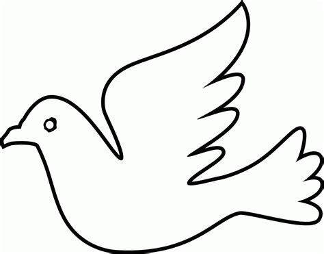 White Dove Template