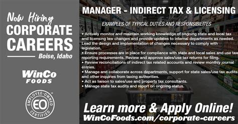 Winco Career Opportunities