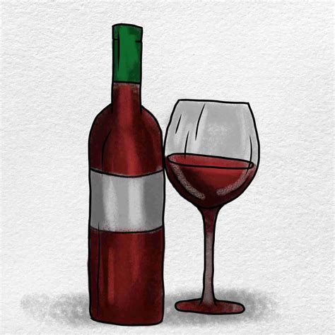 Wine Drawing