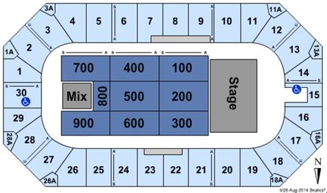 Wings Stadium Seating Chart