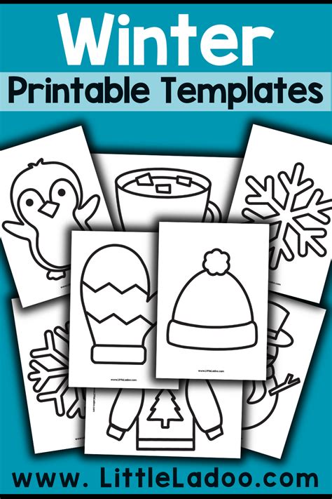 Winter Templates Printable