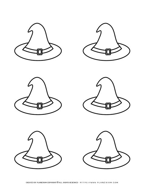 Witch Hat Template Printable