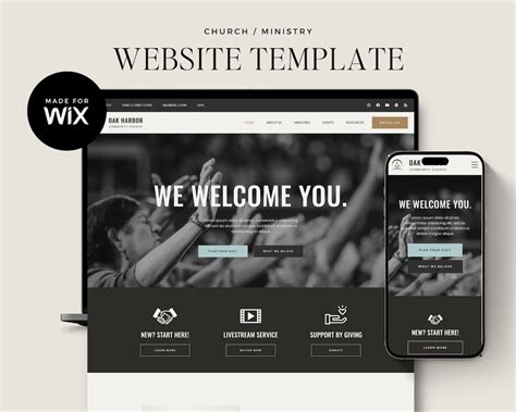 Wix Church Templates