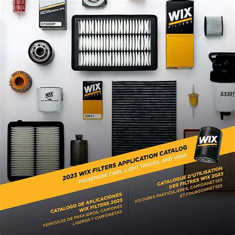 Wix Filters Catalogue