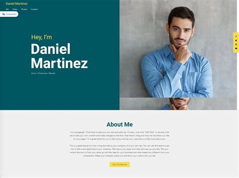 Wix Portfolio Templates