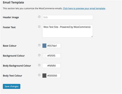 Woocommerce Edit Email Templates