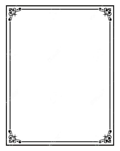 Word Border Templates