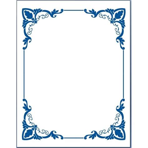 Word Borders Templates Free