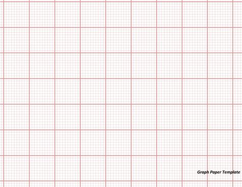 Word Graph Paper Template
