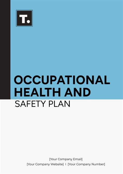 Workplace Health And Safety Plan Template