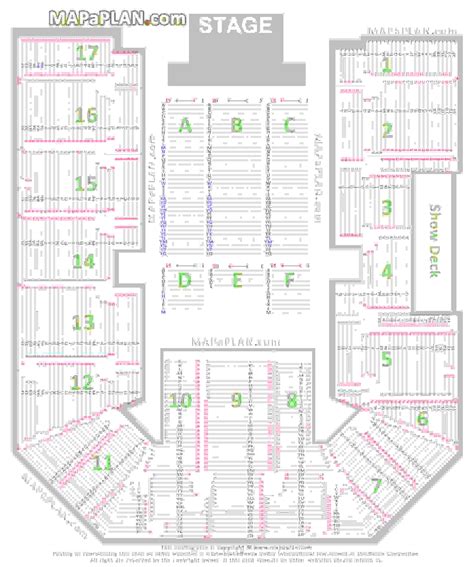 World Arena Seating Chart With Seat Numbers