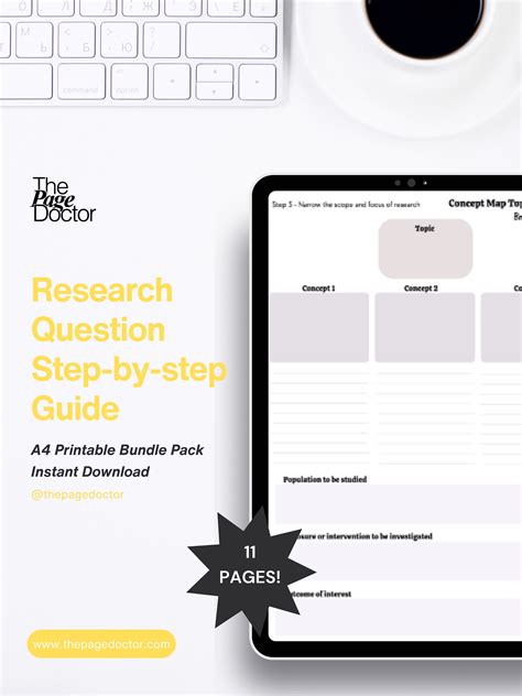 Writing A Research Question 7-step Template