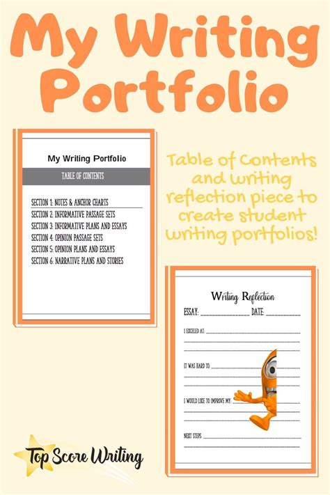 Writing Portfolio Template