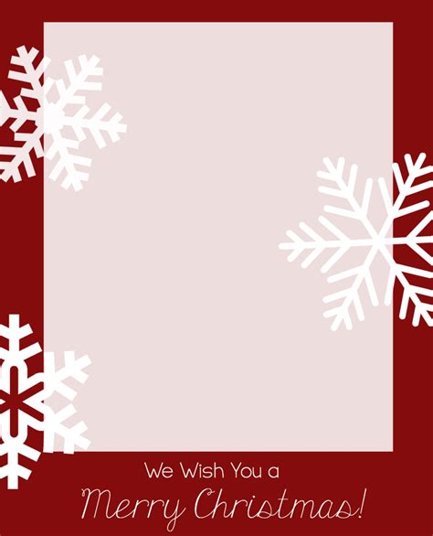 Xmas Card Photo Templates