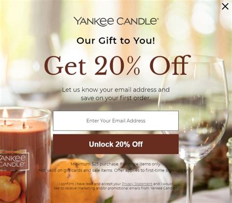 Yankee Candle Coupon In Store Printable