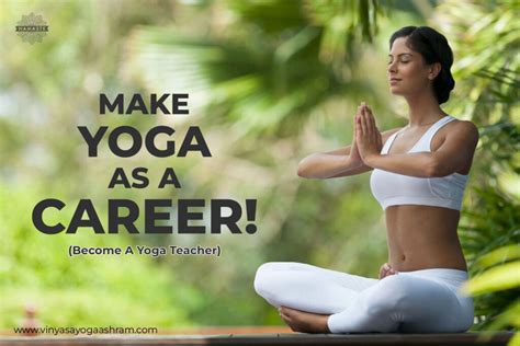 Yoga As Career
