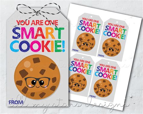 You're One Smart Cookie Free Printable
