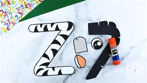 Z Is For Zebra Craft Template