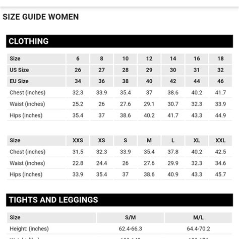 Zara Coat Size Chart