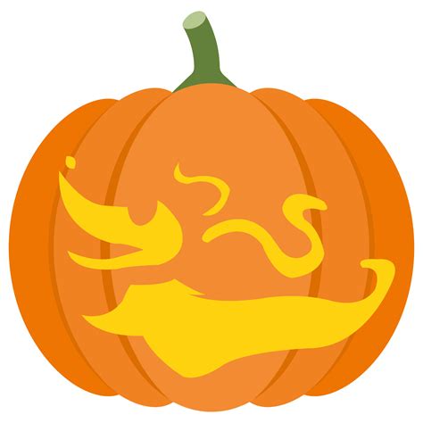 Zero Pumpkin Carving Template