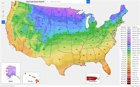 Zone Chart For Planting