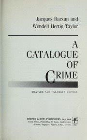 A Catalogue Of Crime