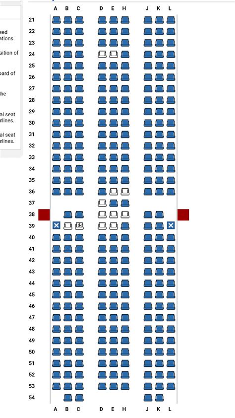 A350 Seating Chart