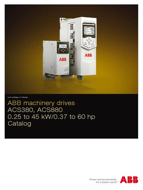 Abb Acs380 Catalog