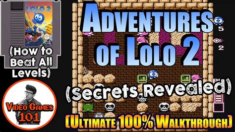 Adventures Of Lolo 2 Walkthrough