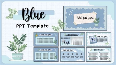Aesthetic Blue Template