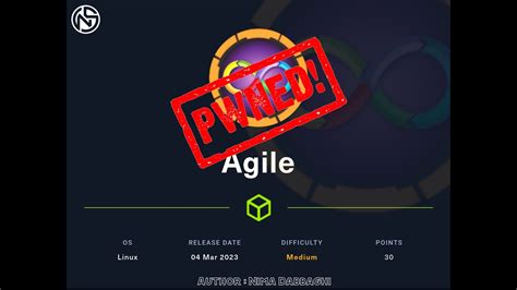 Agile Hackthebox Walkthrough