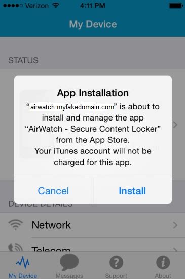 Airwatch Catalog Install Old Version