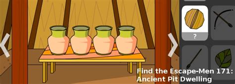 Ancient Pit Dwelling Escape Men Walkthrough