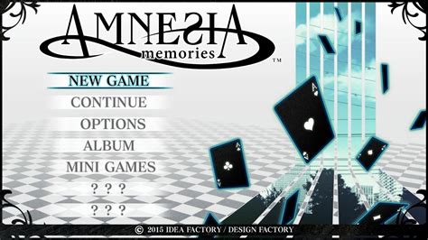 Anmesia Memories Walkthrough
