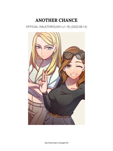 Another Chance Walkthrough