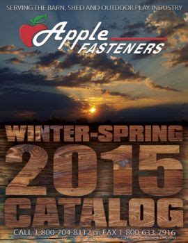 Apple Fasteners Catalog