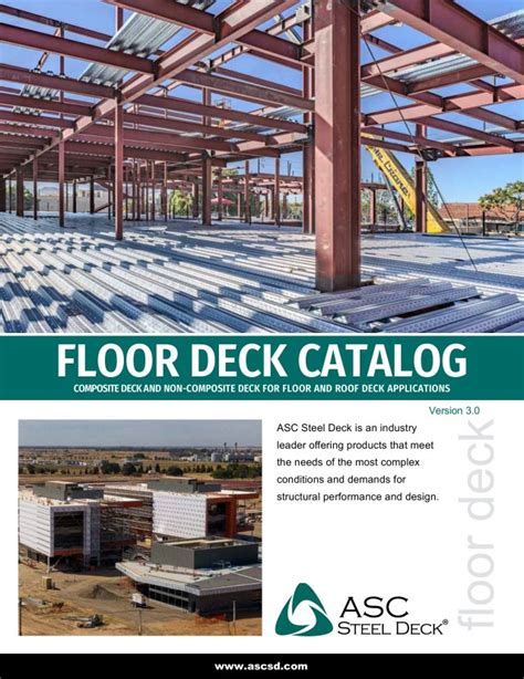 Asc Composite And Non Composite Deck Catalog