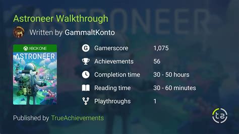 Astroneer Xbox Walkthrough