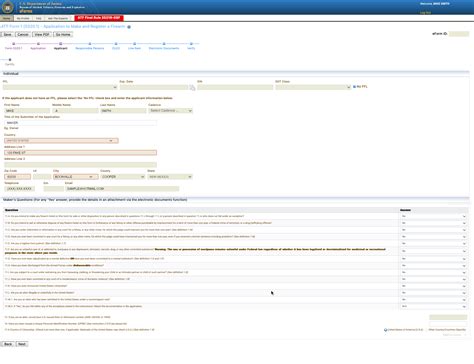 Atf Eform 1 Walkthrough