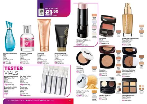 Avon Clearance Catalogue