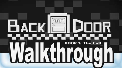 Backdoor 1 Walkthrough