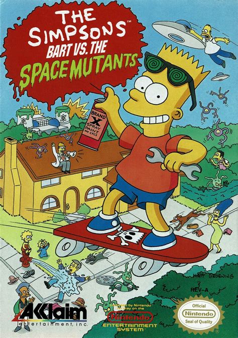 Bart Vs The Space Mutants Walkthrough Nes