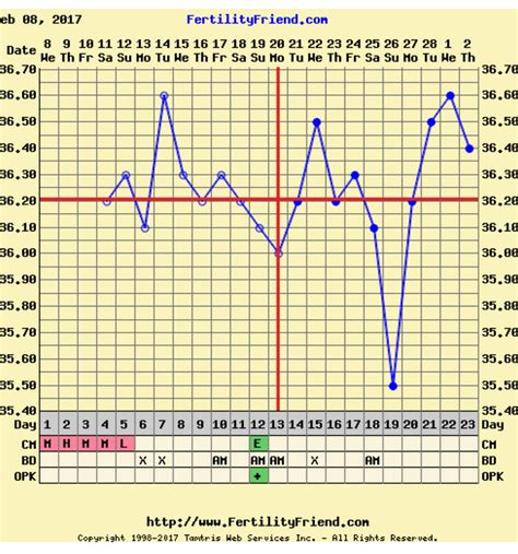 Basal Temperature Chart App