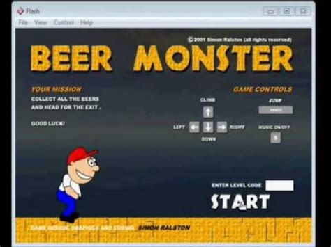 Beer Monster Walkthrough